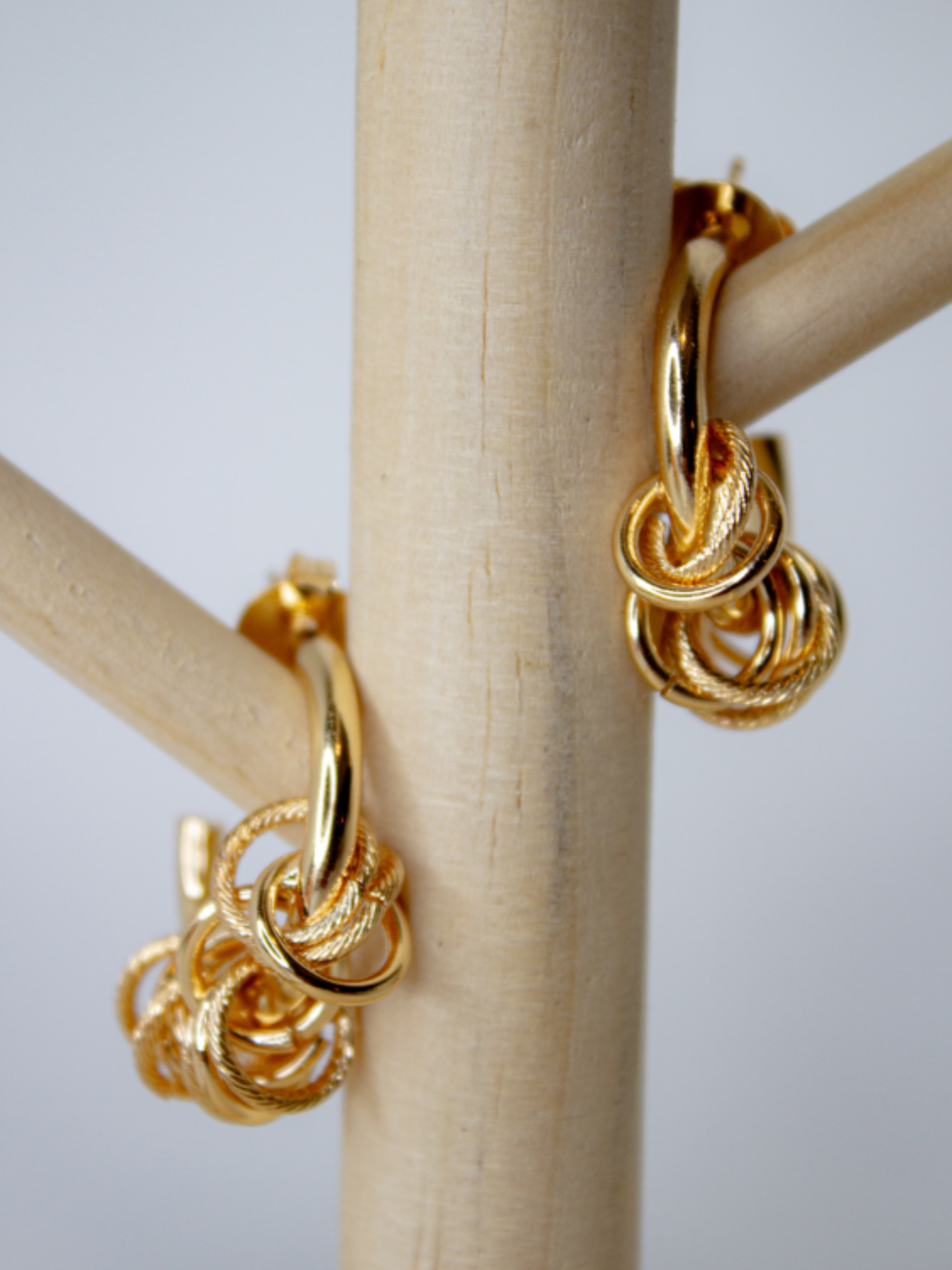 Brinco Folheado - Mil correntes | Ouro 18k