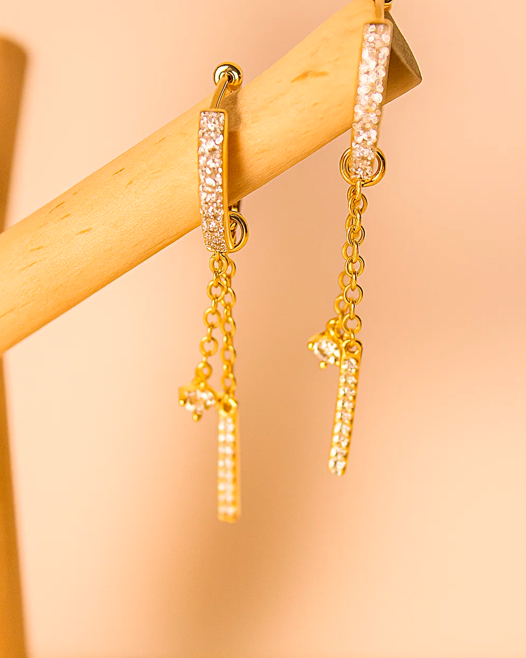 Brinco Folheado - Pendurado | Ouro 18k