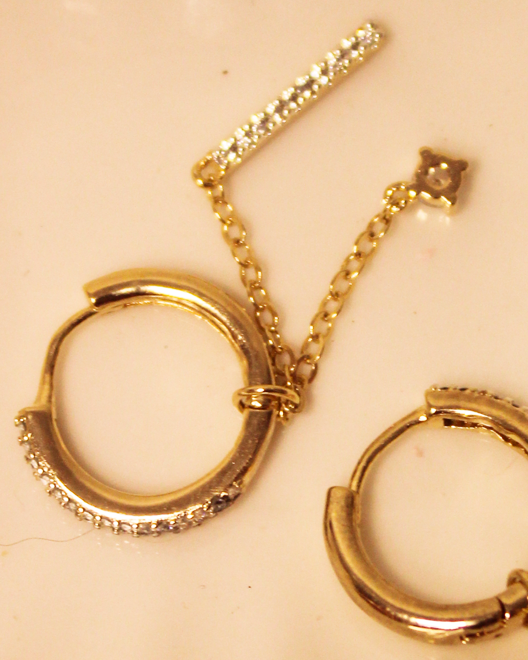 Brinco Folheado - Pendurado | Ouro 18k